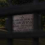 grób Księdza Kanonika Zygmunta Adamczewskiego