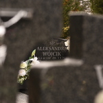 grób Aleksandry Wójcik, zmarłej Pani Pedagog naszej szkoły